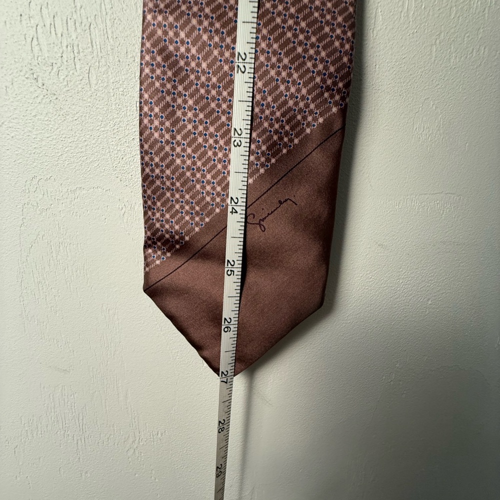 Authentic Givenchy Mauve Abstract Patterned Silk … - image 6